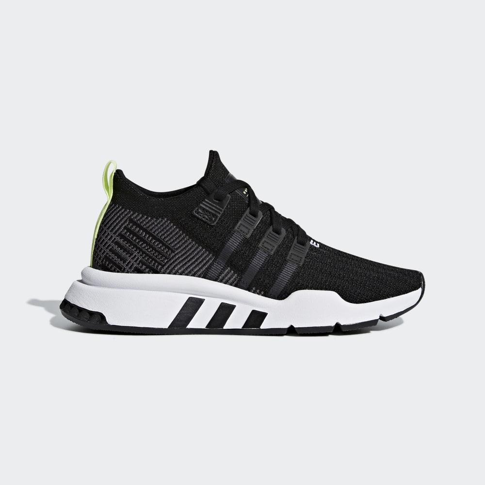 Adidas Boys' EQT Support ADV Mid Originals Shoes Black/Grey/White Ireland B41911